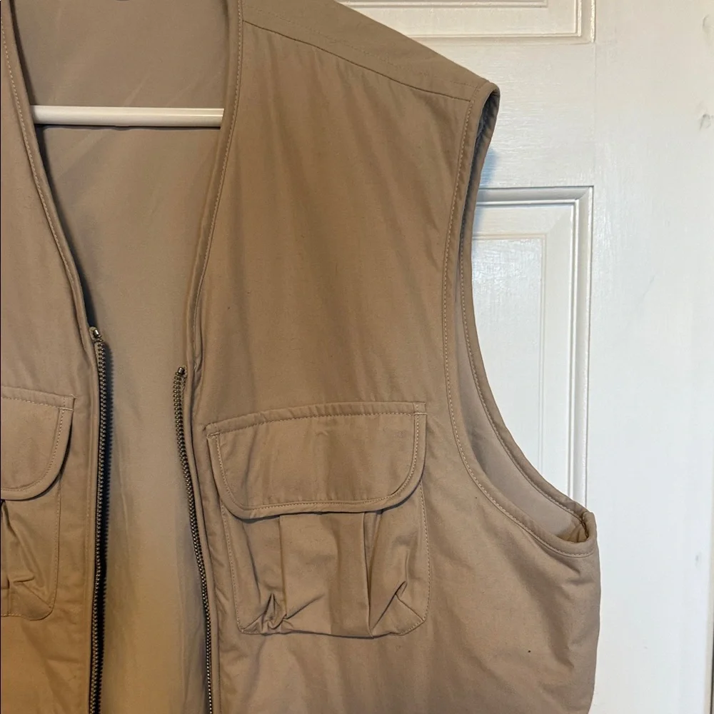 H&M Men's Utility Field Vest - Tan
